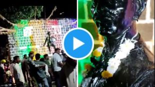 Sangolli Rayanna statue desecrated