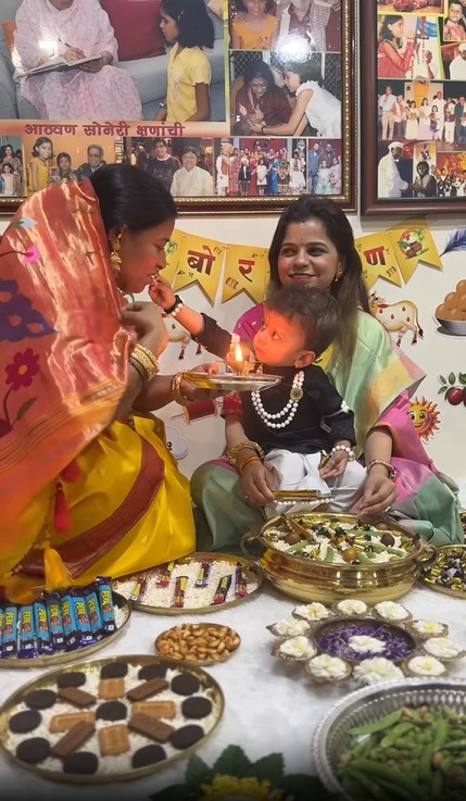 Kartiki Gaikwad Pise Son Rishank Boranhan