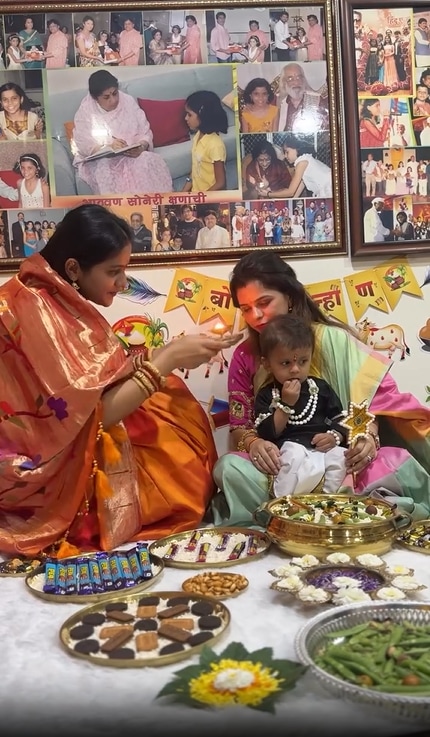 Kartiki Gaikwad Pise Son Rishank Boranhan