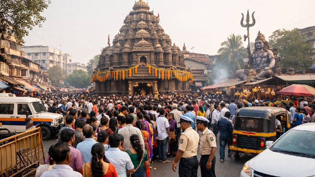 Mahashivratri 2026 Thane Traffic Updates Kaupineshwar Temple Diversions Mahashivratri 2026 Thane Traffic Updates Kaupineshwar Temple Diversions