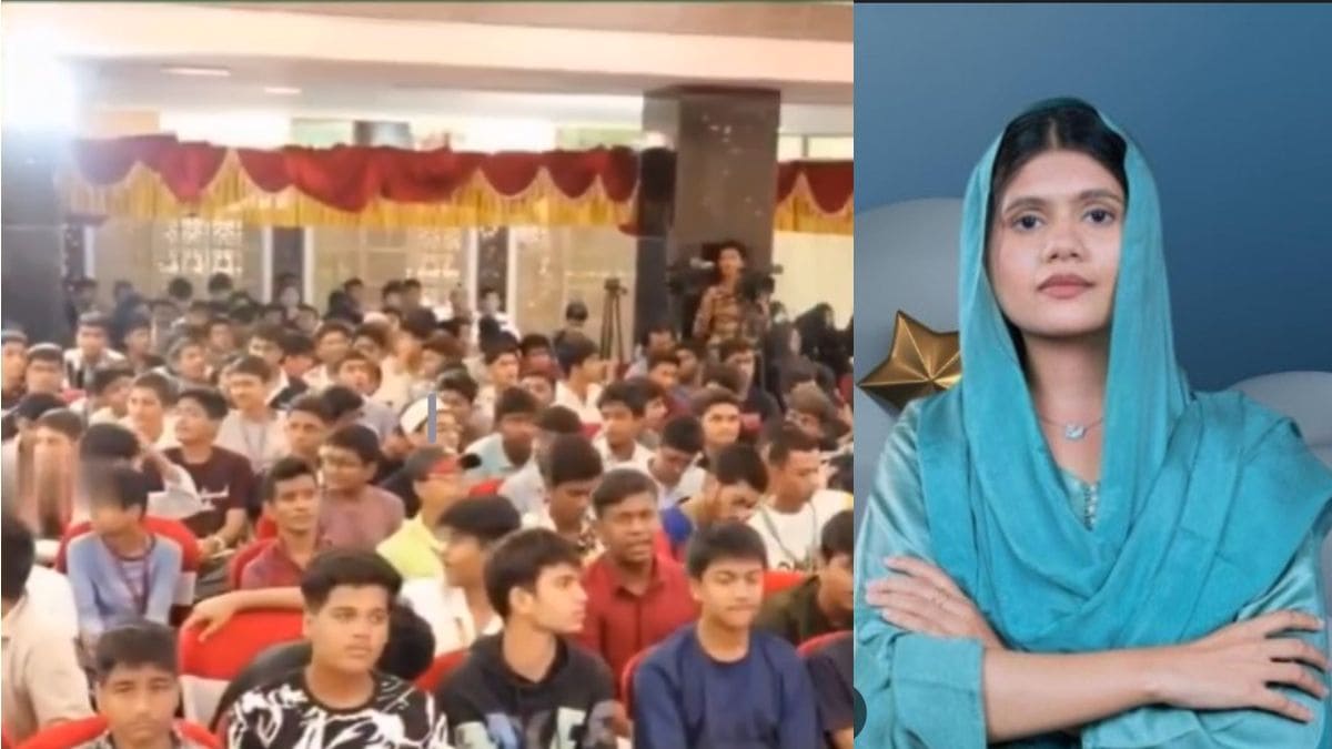 Amid political heat in Mumbra Marziya Pathans Marathi seminar draws 2000 SSC students