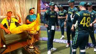Australia Downfall Began After Mitchell Marsh put his feet on ODI WC Trophy Fans Post Viral