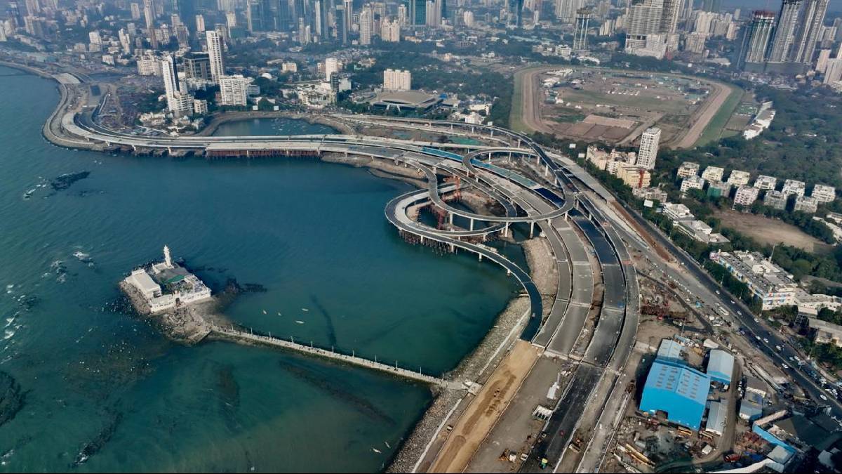 Mumbai Coastal Road Musical Track India's First Melody Road Jai Ho Song Mumbai Coastal Road Mumbai Coastal Road Latest News
