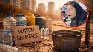 Mumbra Water Crisis MIM Corporator Sahar Sheikh father Yunus Sheikh | मुंब्रा पाणी टंचाई एमआयएम नगरसेवक सहार शेख वडील युनूस शेख घेराव