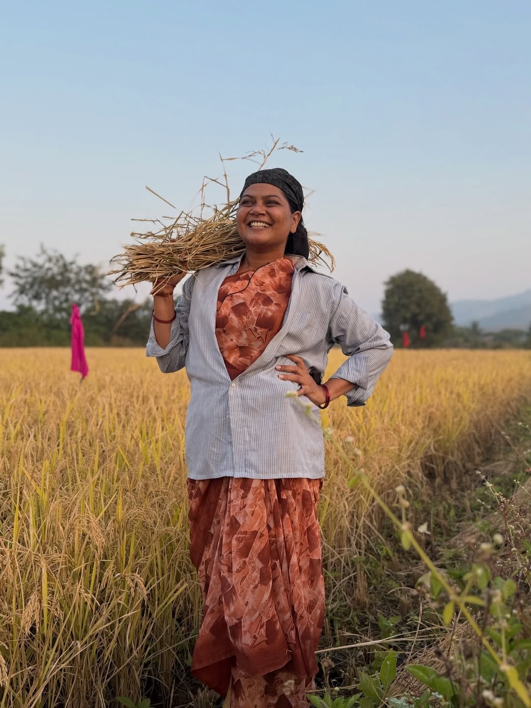 Namrata Sambherao Village Photoshoot