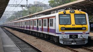 Central Railway Local Train Delay Vikhroli Station Poclain Issue Technical Fault mumbai