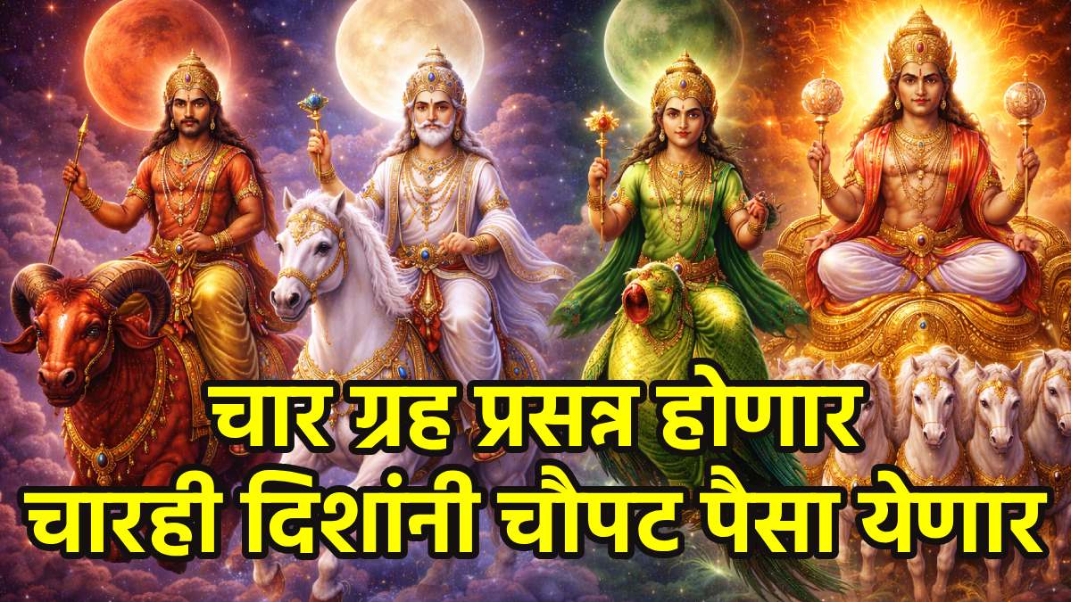 Shukra Budh Surya and Mangal Yuti