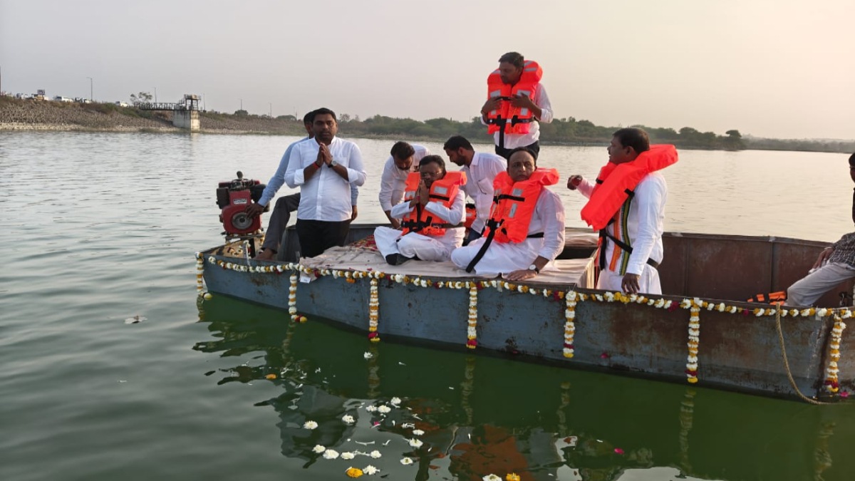 ajit pawar ashthi visarjan khadakpurna dam rajendra shingane manoj kayande buldhana