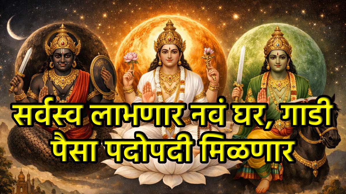 Rahu Shukra Budh Yuti Make in Kumbha Rashi