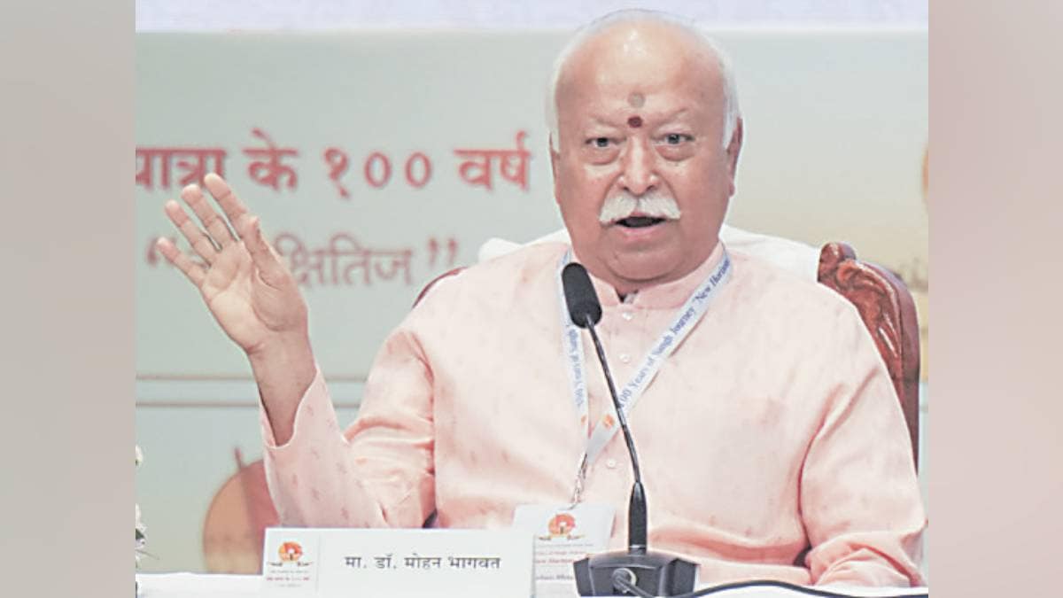 India global trade advice, Mohan Bhagwat international relations, India trade agreements, Indian self-reliance policy, RSS history and ideology, India economic independence, Hindu nationalism and politics,