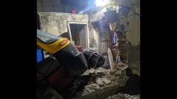 अहिल्यानगर शहरात ‘हिट ॲंड रन’, पाच वाहनांचे नुकसान; घराची भिंतही कोसळली…