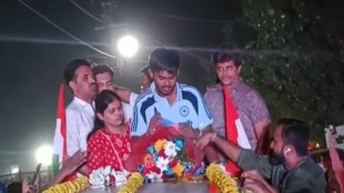 Ayush Mhatre U19 World Cup Winner Grand Welcome Nalasopara Home India Beats England