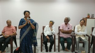 Thane Swagat Yatra city issues theme floats Dhanashree Lele President Gudi Padwa Shreekaupineshwar Trust Hindu New Year