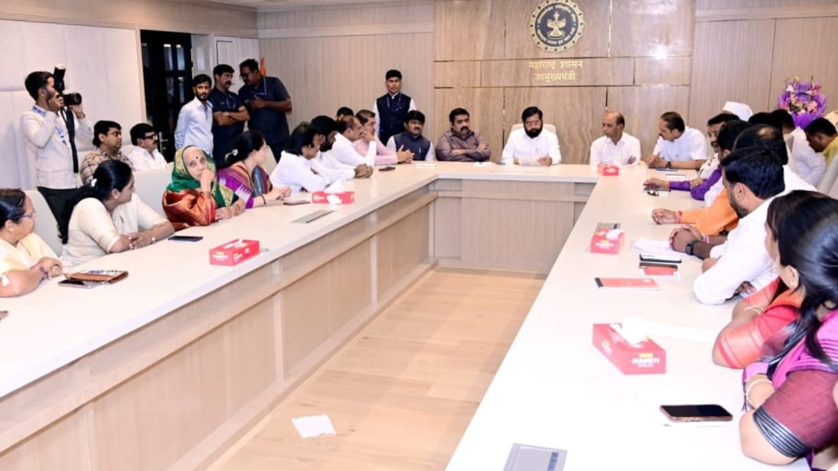 eknath shinde nashik shivsena corporators internal dispute mayor post ajay boraste vilas shinde bunty tidme