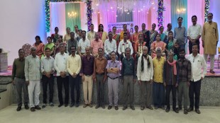 valentine day 75th satyashodhak marriage wardha inter caste anish organization chetan gauri love story maharashtra andhashraddha nirmulan samiti