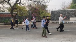 अजिंठा लेणीत विदेशी पर्यटक, विद्यार्थ्यांवर मधमाशांचा हल्ला…