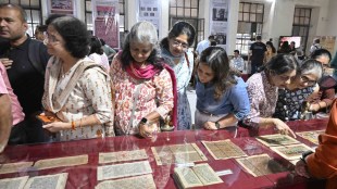 Bhandarkar Oriental Research Institute Jnanasagar exhibition Rare manuscripts of Rigveda Mahabharata Pune
