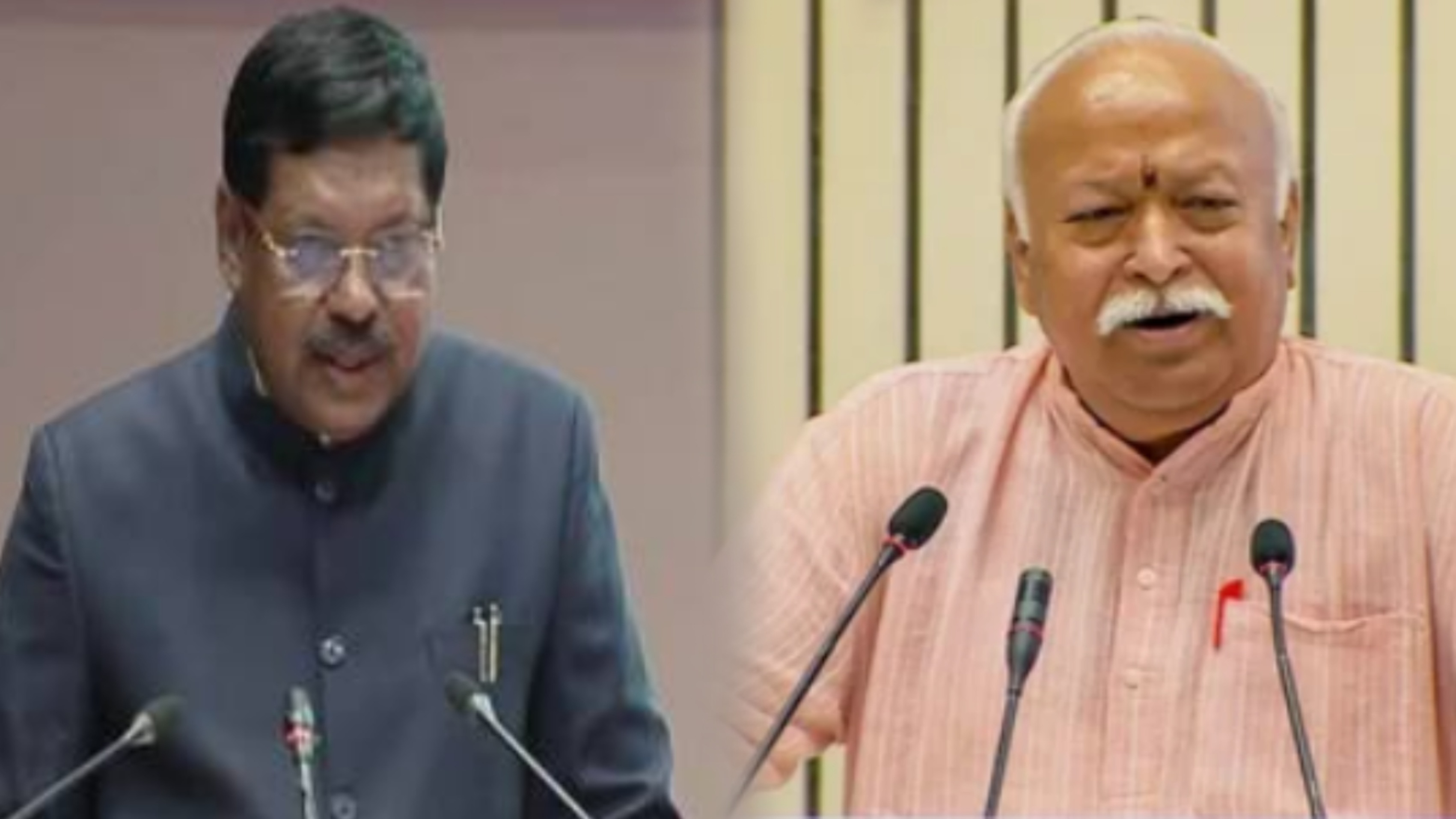 Bhagwat reacts on stray dog issue.