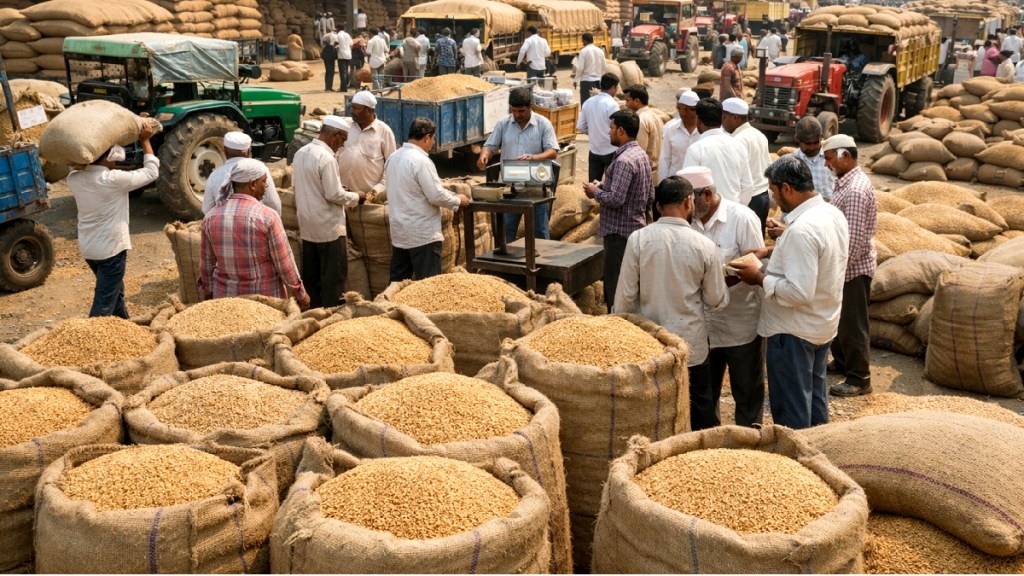 Jalgaon APMC New Wheat Arrival Jalgaon APMC New Wheat Arrival