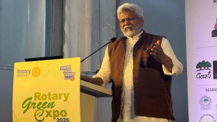 green expo 2026 water crisis speech river restoration waterman of india dr rajendra singh rotary club pune