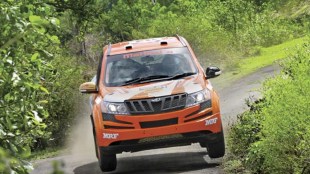Rally of Maharashtra in Nashik; INRC cars roar through ghat roads.