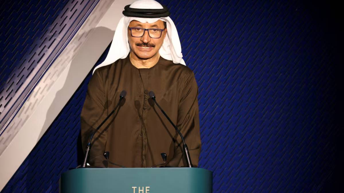 DP World Chairman removed, Sultan Ahmed bin Sulayem Jeffrey Epstein link, Essa Kazim new DP World Chairman, Yuvraj Narayan Group CEO DP World, Dubai Media Office announcement,