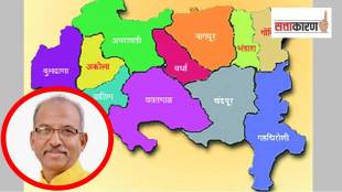 Dr. Vikas Mahatme Vidarbha Demand, Independent Vidarbha State Protest, Padmashri Dr Vikas Mahatme BJP, Vidarbha Movement History, Dhangar Reservation Protest Maharashtra, Separate Vidarbha State News, Nagpur Politics Analysis, Maharashtra Statehood Issues,