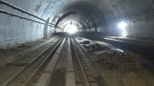 Panvel Karjat Railway Waterproof Tunnel Suburbs Wavarle MRVC Ballastless Track mumbai