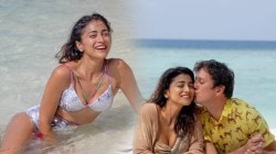 Photos : ‘दृश्यम’फेम अभिनेत्रीचा फिटनेस पाहून चाहते थक्क; मालदीवमधील बिकिनी फोटोशूटने वेधले लक्ष!