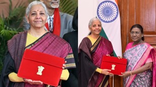 Nirmala Sitharaman Union Budget 2026 Saree Look