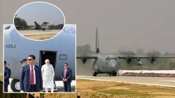 पंतप्रधान मोदींसमोर आसामच्या महामार्गावर उतरलं लढाऊ विमान; आपत्कालीन लँडिंग सुविधेमुळं चीनवर नजर?