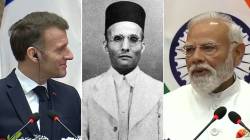 फ्रान्सच्या राष्ट्राध्यक्षांसमोर वीर सावरकरांच्या ऐतिहासिक उडीचा पंतप्रधान नरेंद्र मोदींकडून उल्लेख, म्हणाले, “देशाला..”