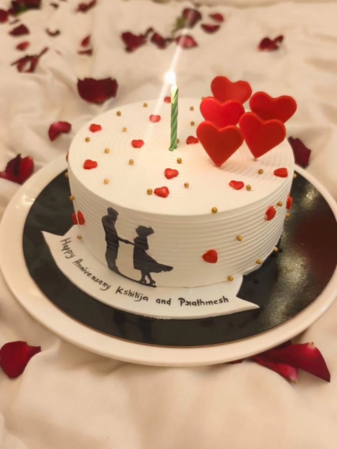 Prathamesh Parab Kshitija Ghosalkar 2nd Wedding Anniversary