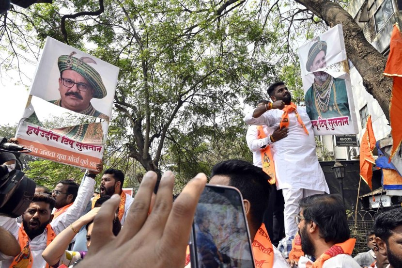 Protest Against Harshwardhan Sapkal