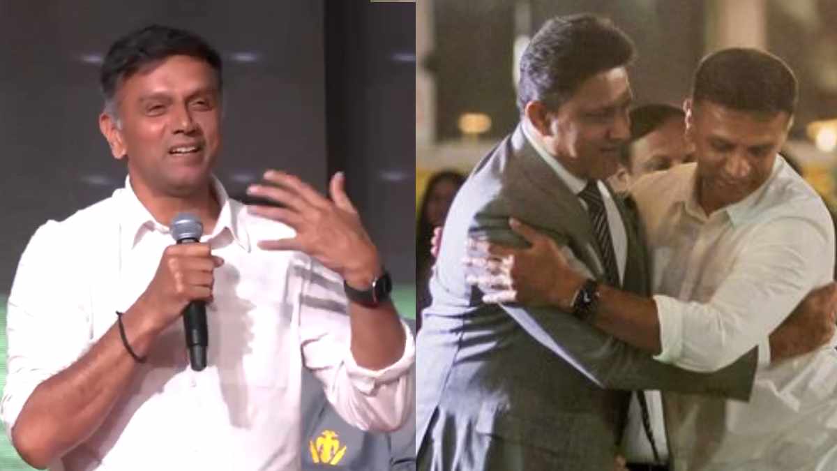 Rahul Dravid emotional on Stand named after chinnaswamy stadium said Its been a second home to me video