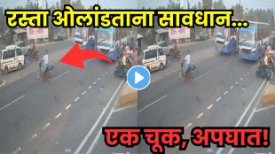 Speeding Bus Rams Moped Rider Crossing Road Without Looking, Horrific Accident Goes Viral
