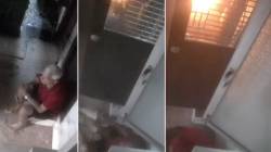 मुंबईत गॅस सिलिंडरचा भीषण स्फोट; दारात बसलेला माणूस उडाला, चार जण जखमी