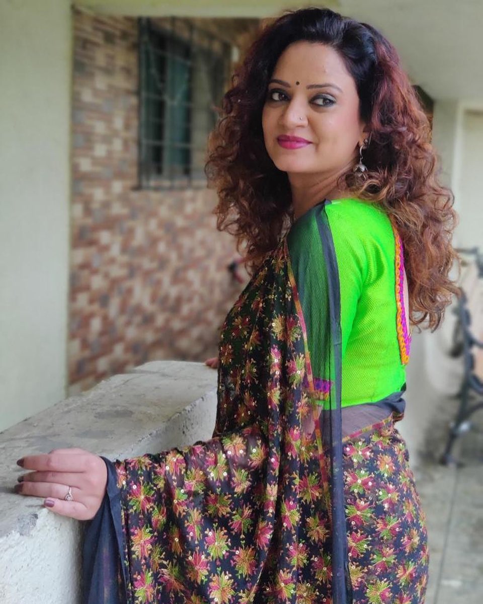 Sharvari Lohokare Green Paithani Saree Look