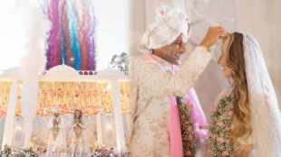 Shikhar Dhawan Sophie Shine Wedding Photos