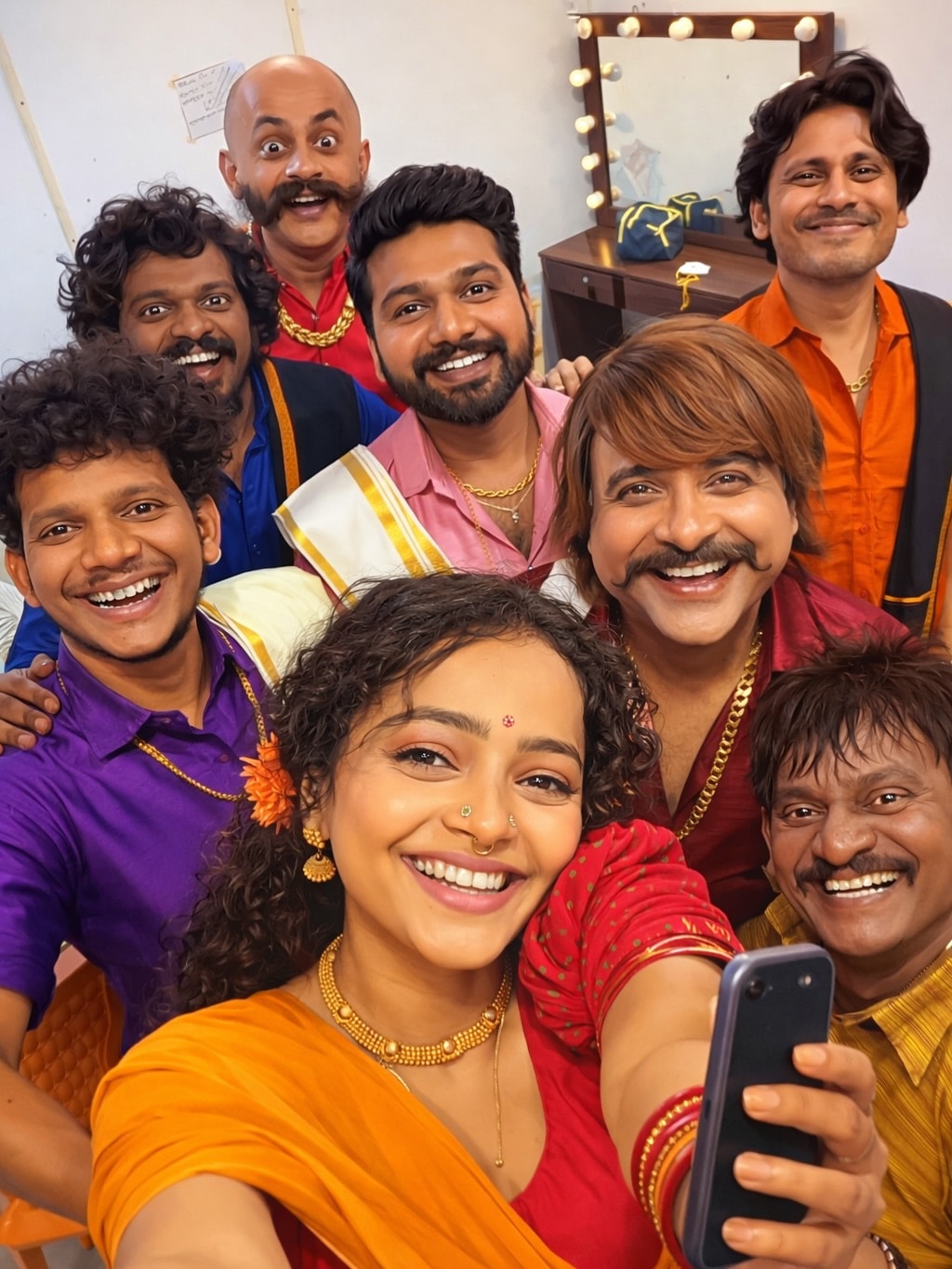 Shivali Parab South Indian Look