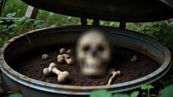 Skull Found in Septic Tank : सेप्टिक टँकमध्ये कवटी सापडली आणि सहा महिन्यांपूर्वी झालेल्या हत्येचं गूढ उकललं, कुठे घडली घटना?