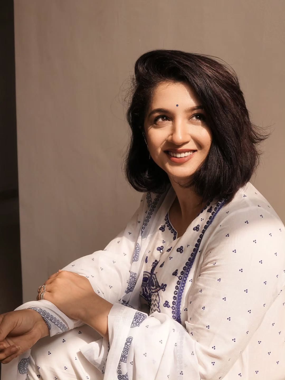 Snehlata Vasaikar White Dress Photoshoot