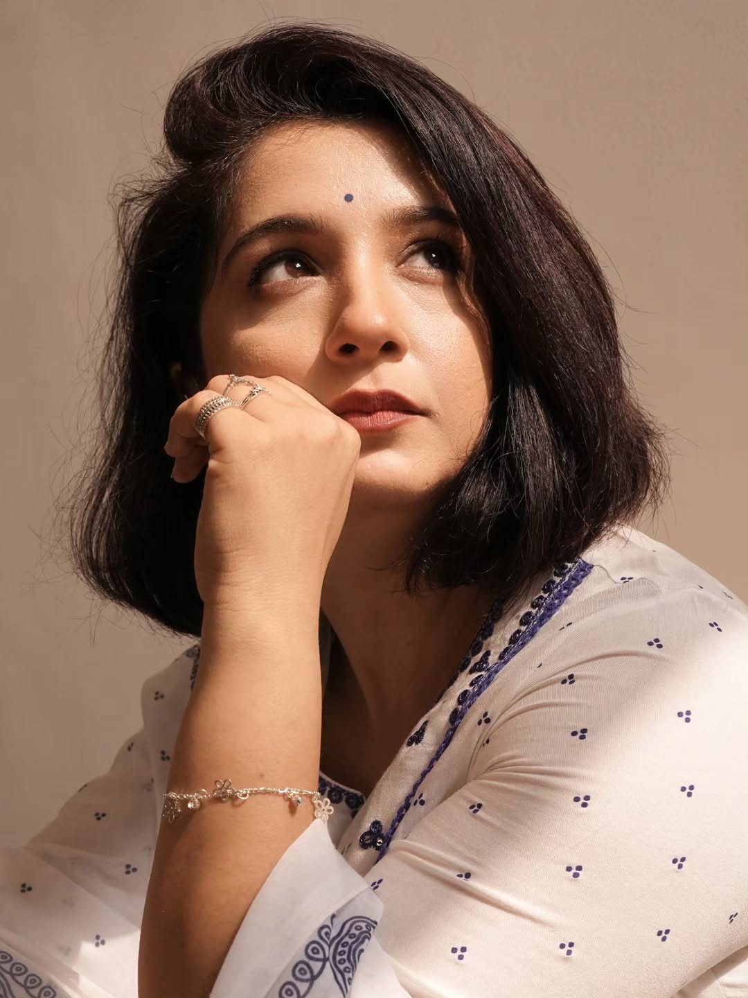 Snehlata Vasaikar White Dress Photoshoot