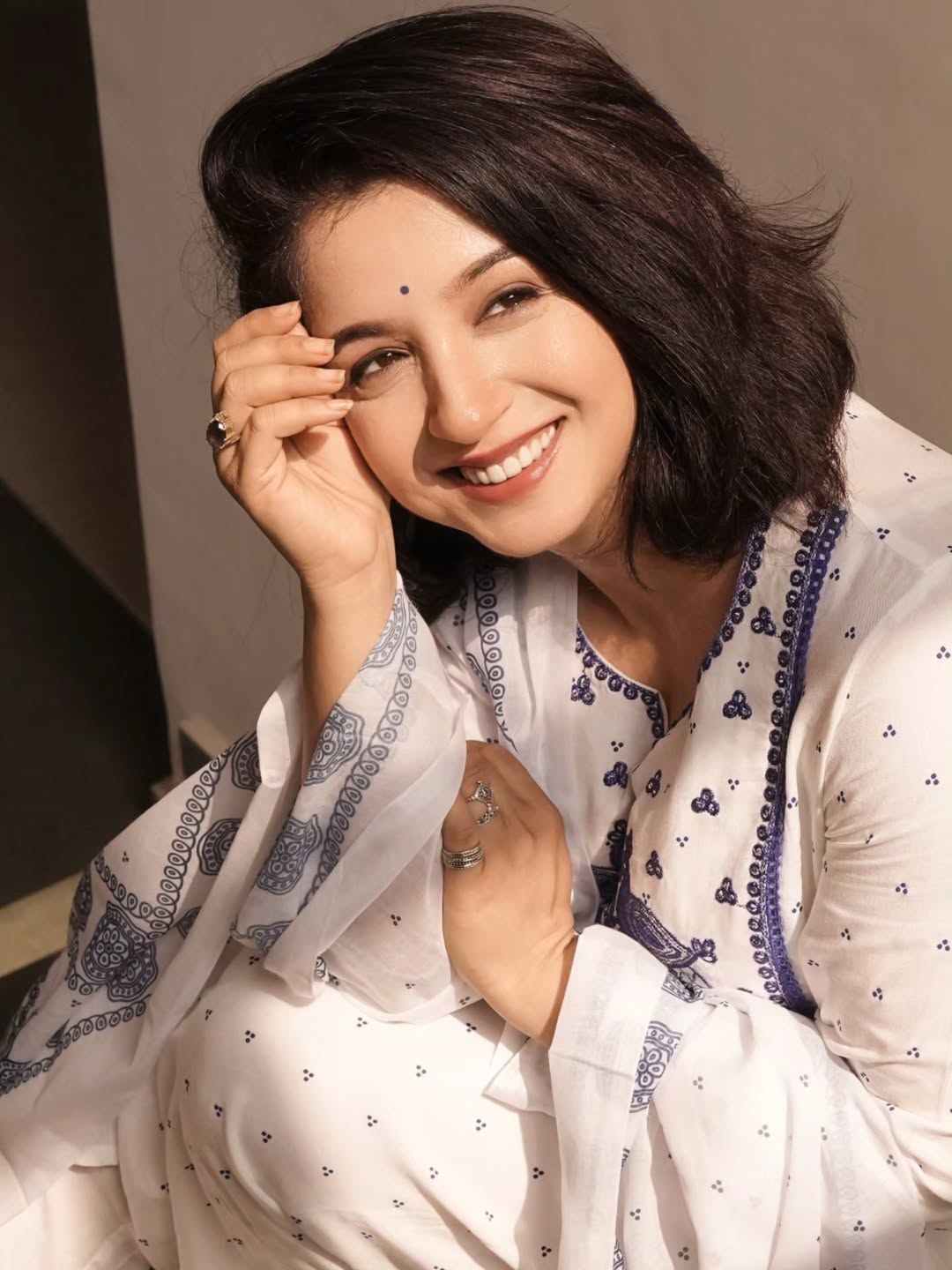 Snehlata Vasaikar White Dress Photoshoot