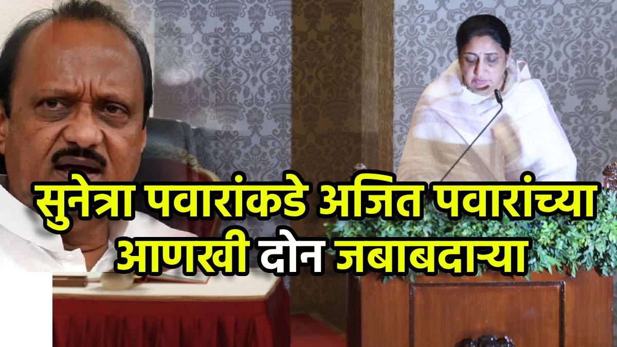 Sunetra Pawar and ajit pawar