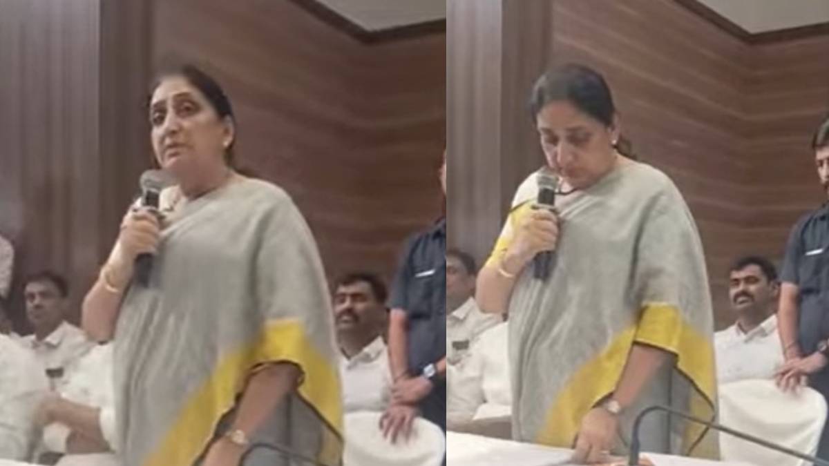 Sunetra Pawar Emotional