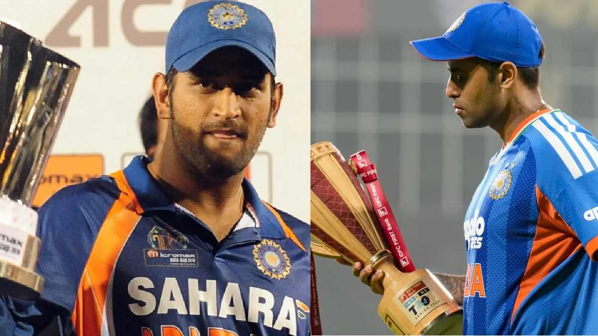 Suryakumar Yadav Surpasses MS Dhoni as Captain with most wins in t20i While defending a score in T20I