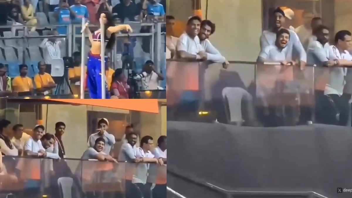 Suryakumar Yadav Wife Caught Him Watching Nora Fatehi Dance Performance His Reaction Goes Viral watch video