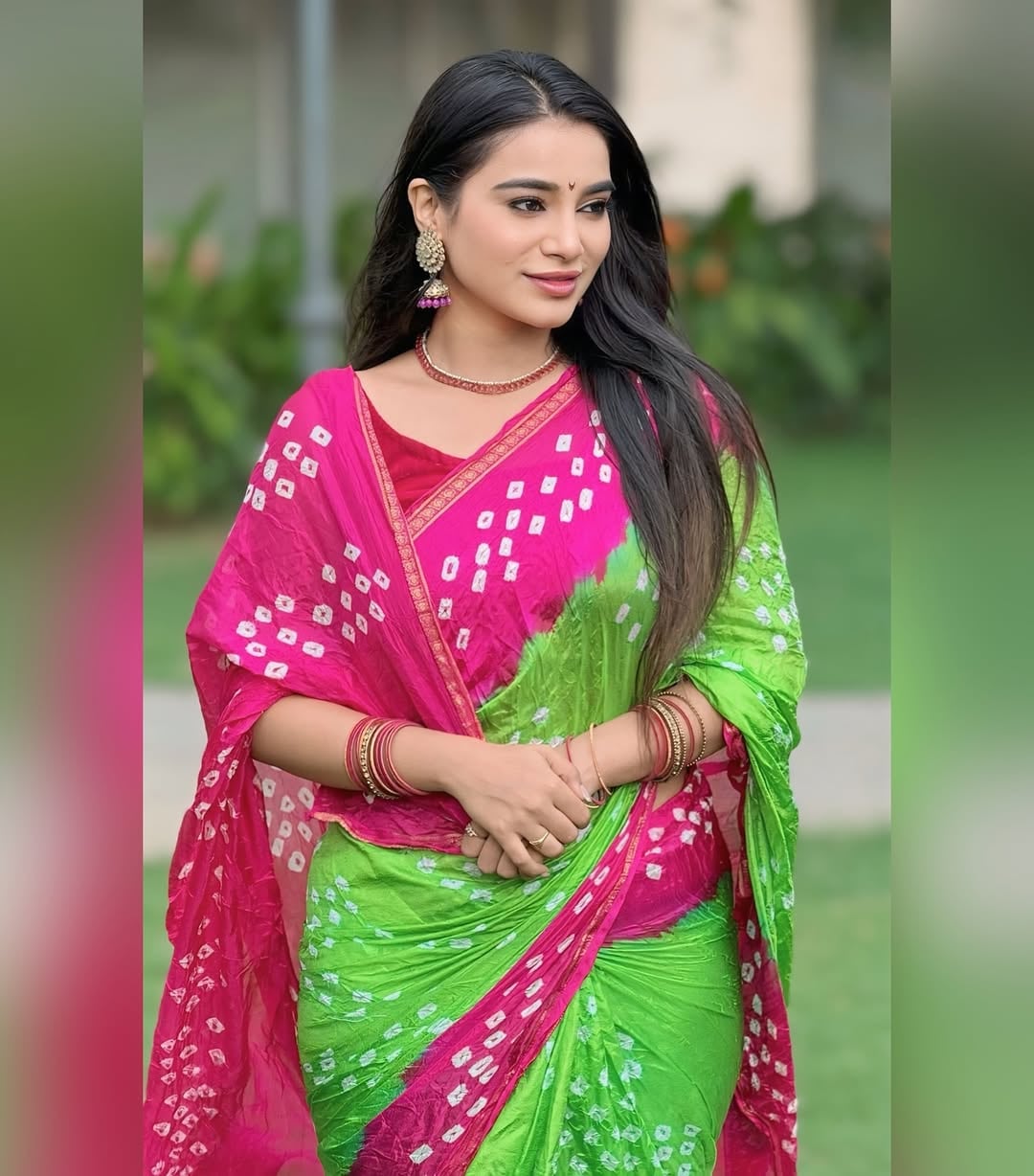 Tanvi Kolte Paithani Saree Look