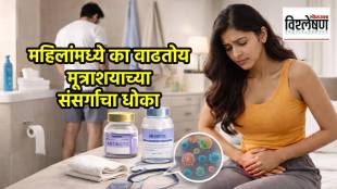महिलांमध्ये मूत्राशयाच्या संसर्गाचा धोका का वाढतोय? पुरुषांच्या कोणत्या सवयी कारणीभूत? तज्ज्ञ काय सांगतात? (छायाचित्र एआय जनरेटेड)